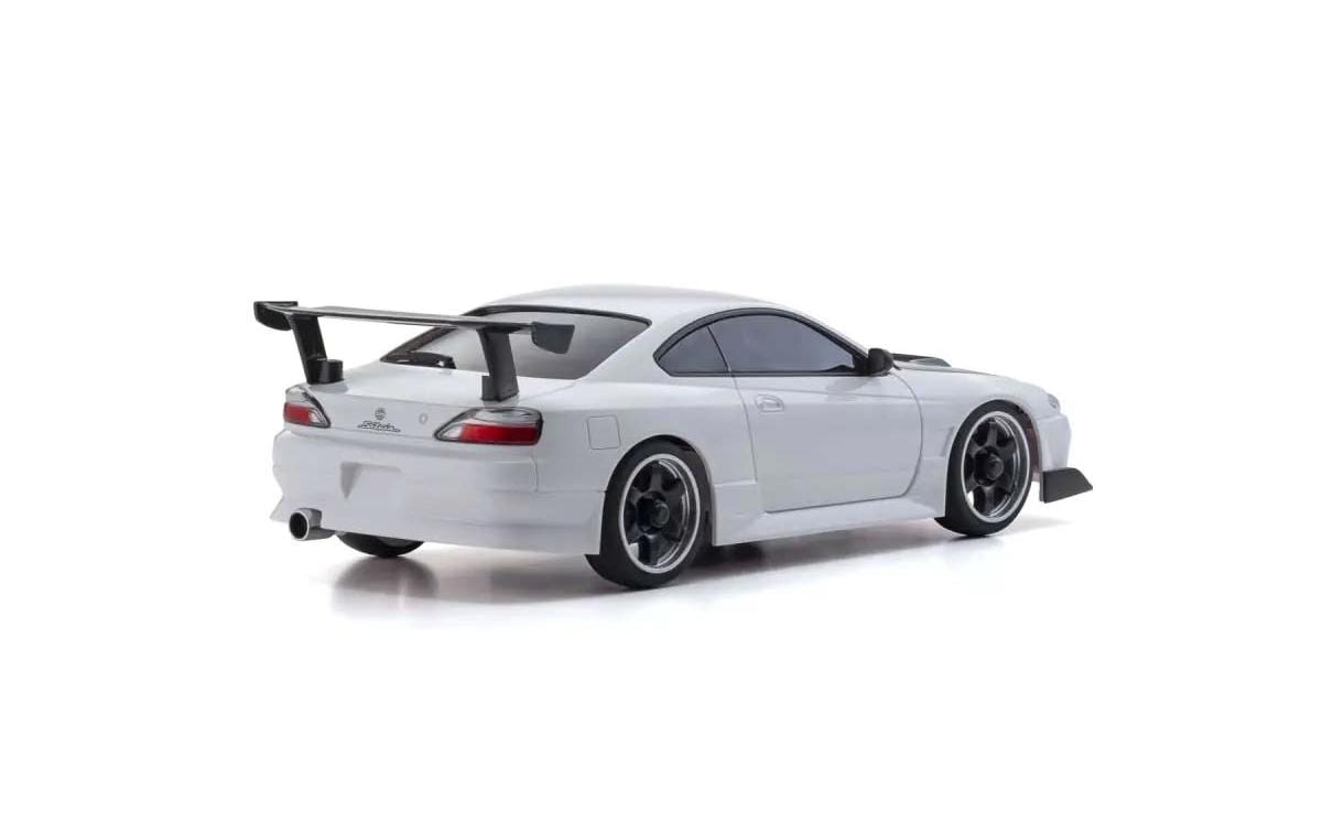 Mini-Z MA020 Nissan Silvia S15 GT 1:27, Weiss, ARTR<br>AWD Mini-Z-Modell mit Driftreifen im Fertigset