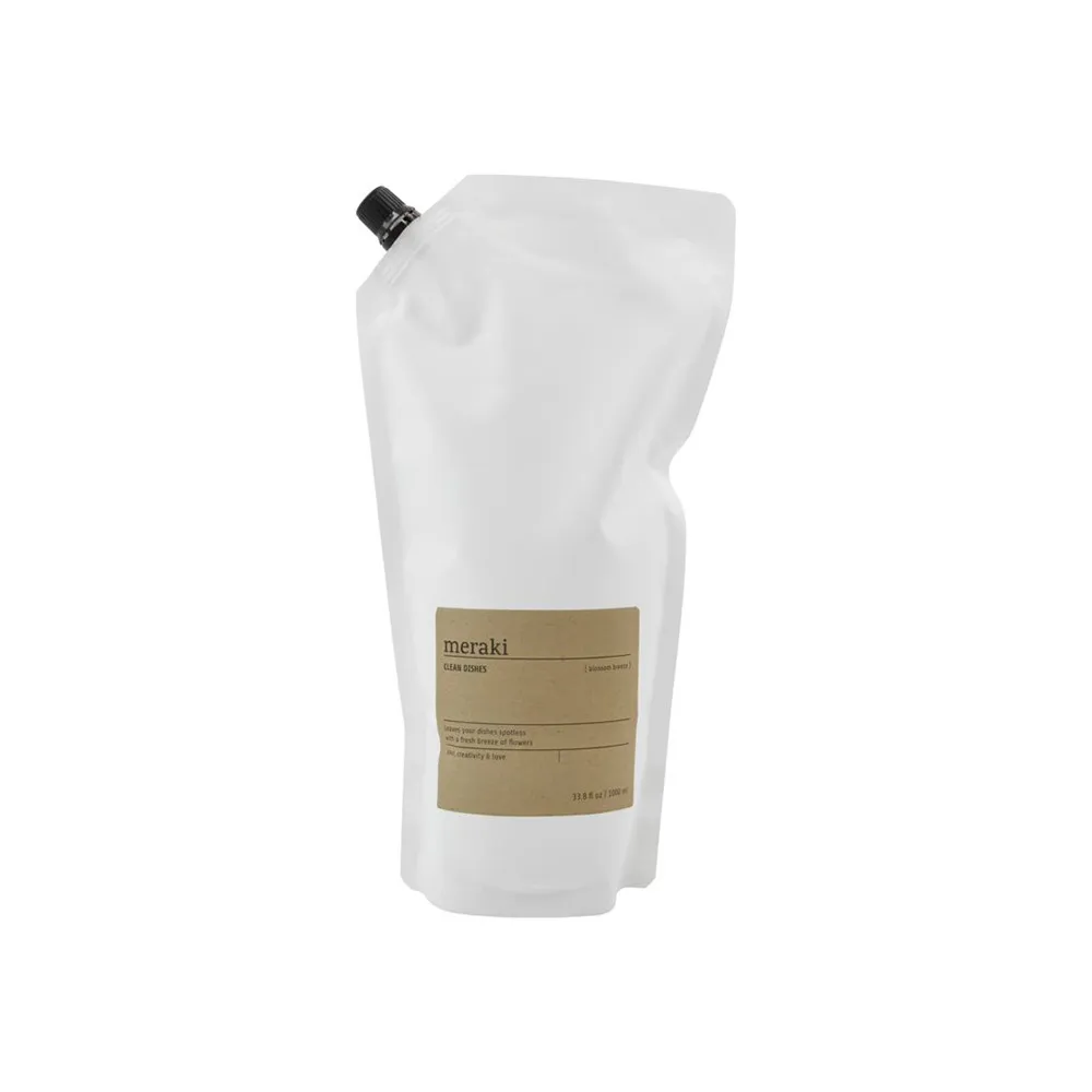 Meraki Opvaskemiddel Refill, Blossom Breeze - 1000 ml.