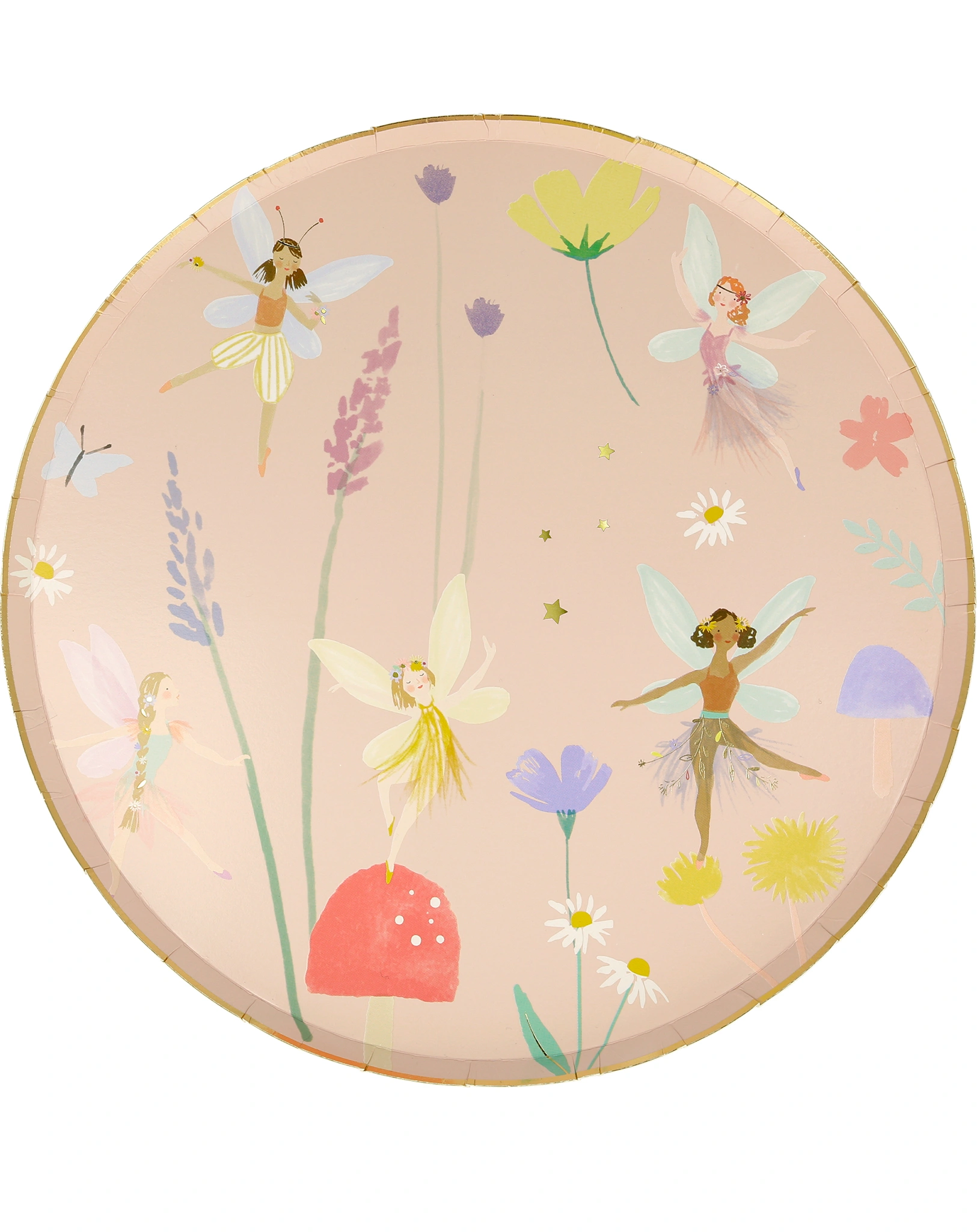 Pappteller FAIRY 8er-Set