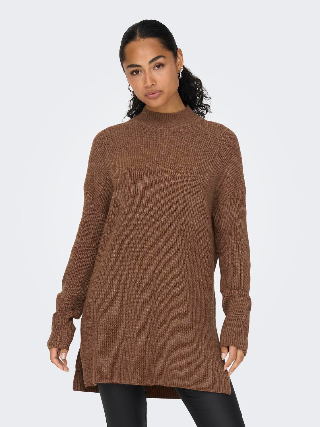 ONLKATIA Strickpullover Friar Brown