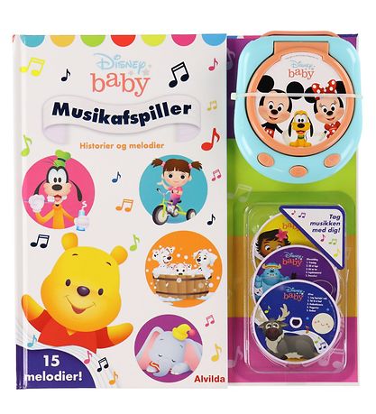 Alvilda Book - Disney Babys musikafspiller - Historier - Dänisch
