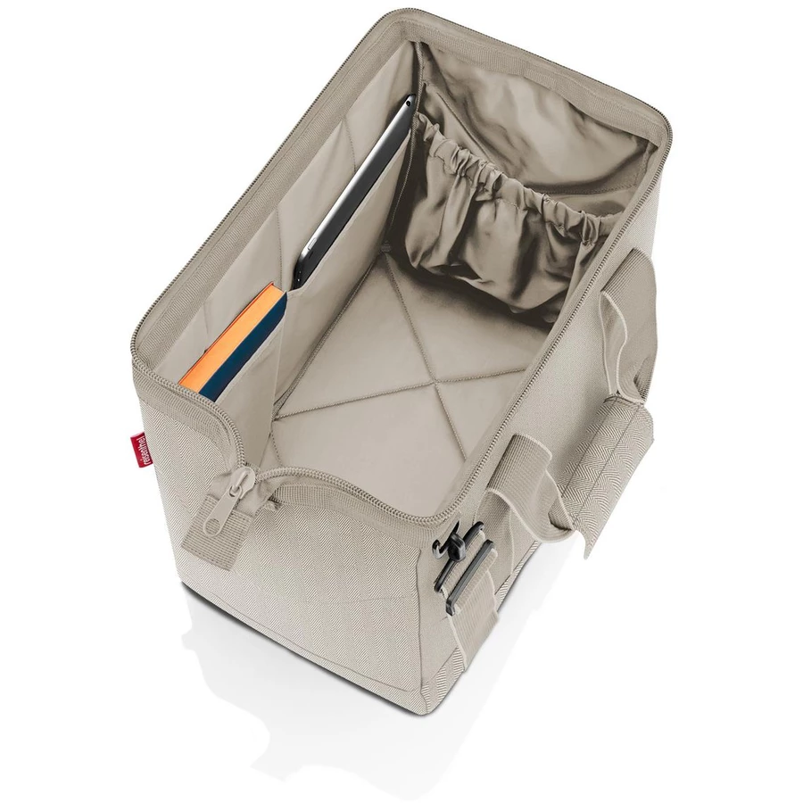 reisenthel travelling allrounder M - Reisetasche 40 cm herringbone sand