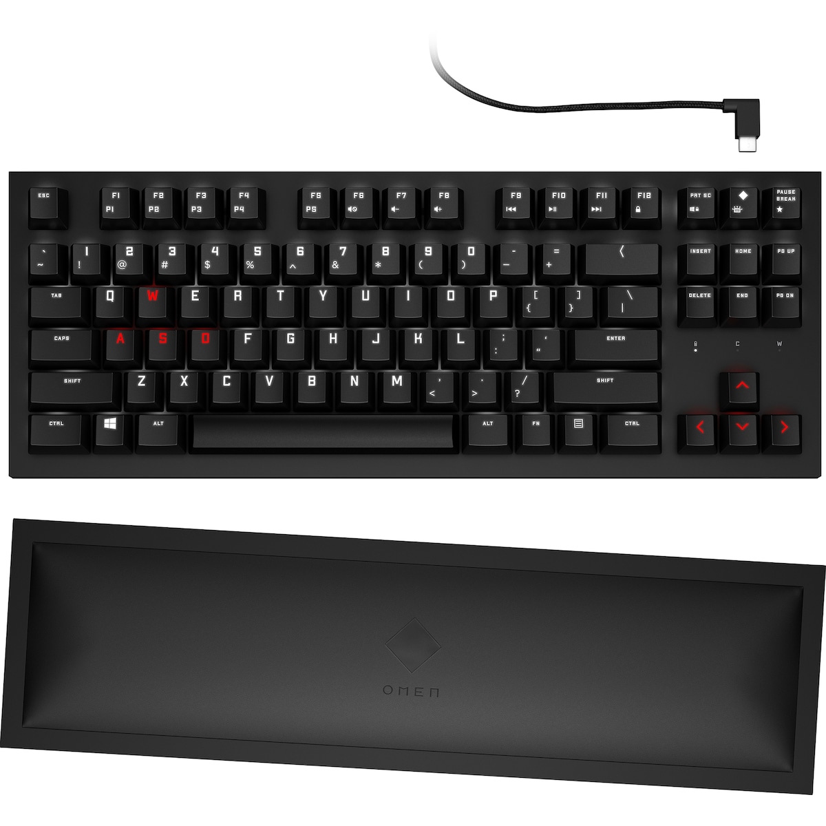 HP Omen Spacer TKL trådløst gamingtastatur