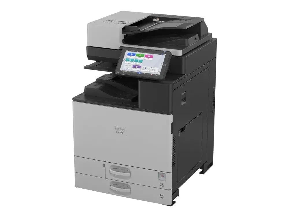 Ricoh IM C3010(A) - Printer - farve - laser - A3 - 4800 x 1200 dpi op til 30 spm (farve) - kapacitet: 220 ark - USB, LAN