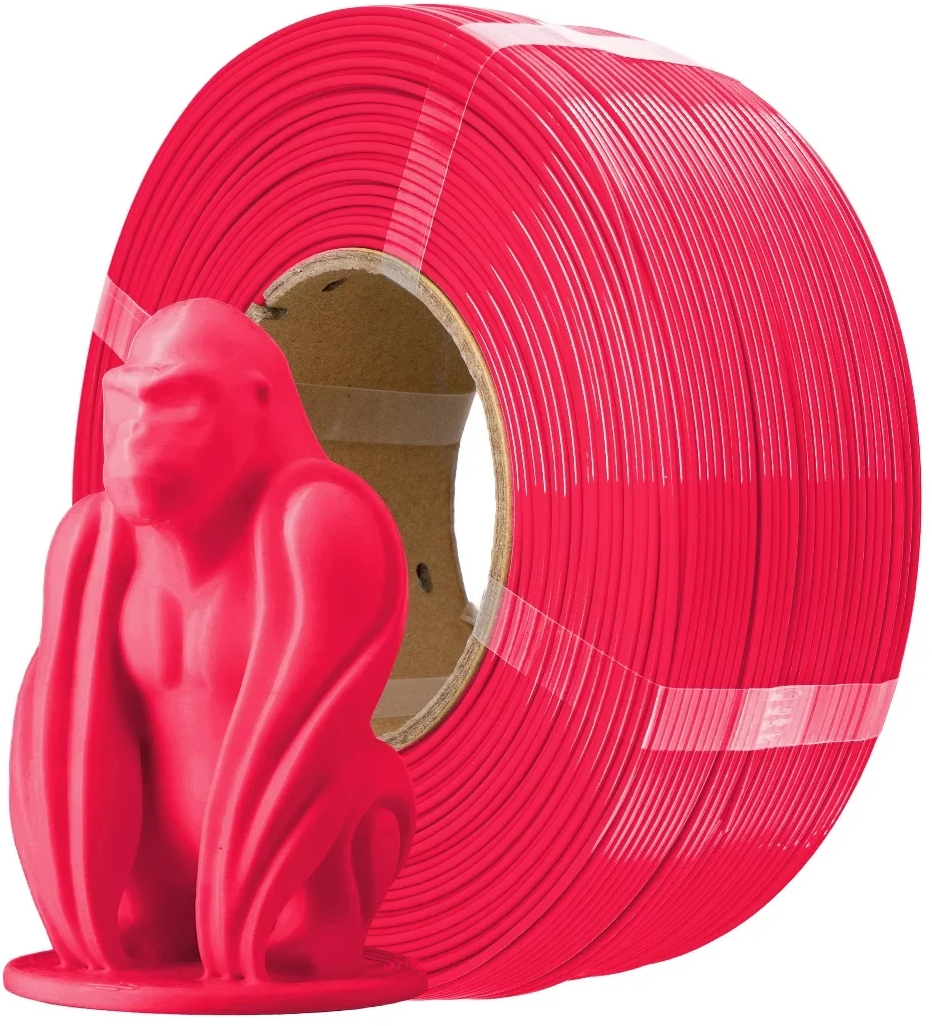 AzureFilm  PETG Hyper Speed Refill Raspberry Red, 1,75 mm / 1000 g    Universal Filament ohne Spule