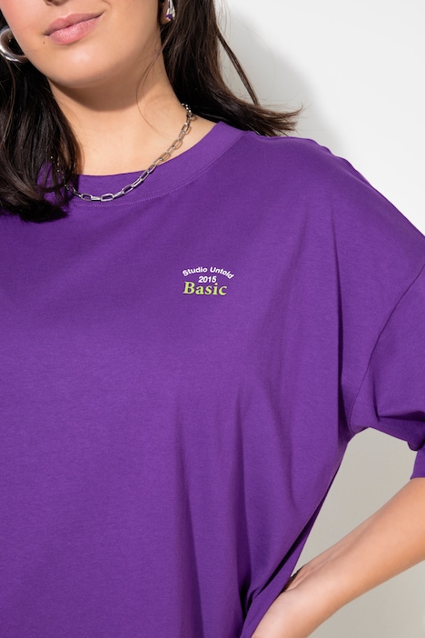 T-Shirt, oversized, Rücken Print