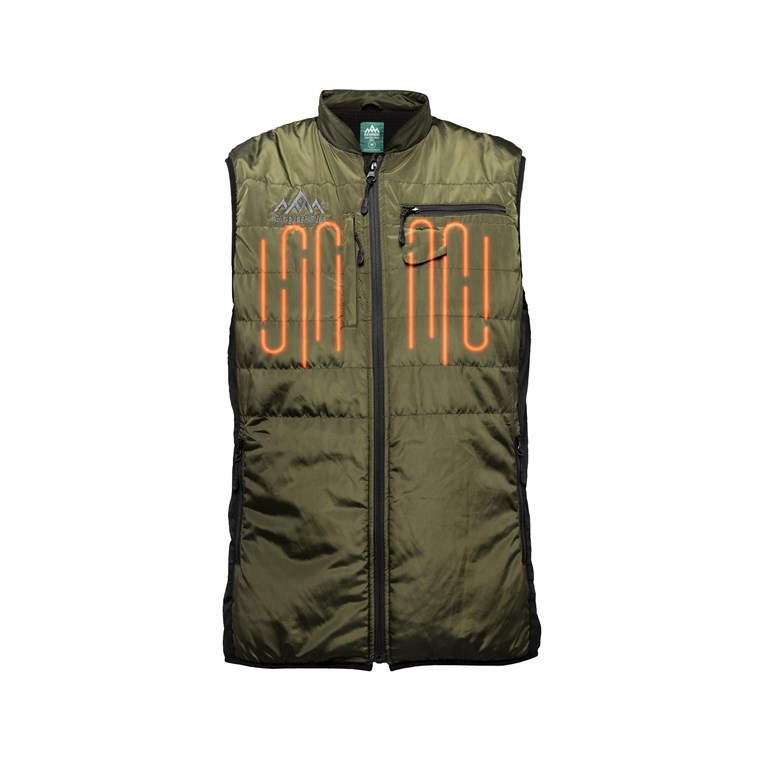 Heat Experience Heated Hunt Vest Mens