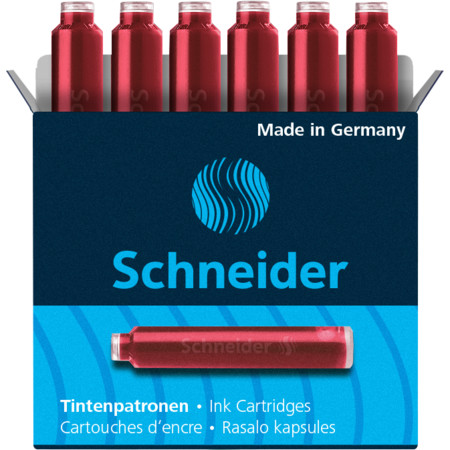 Schneider Tintenpatronen Tintenpatronen - rot