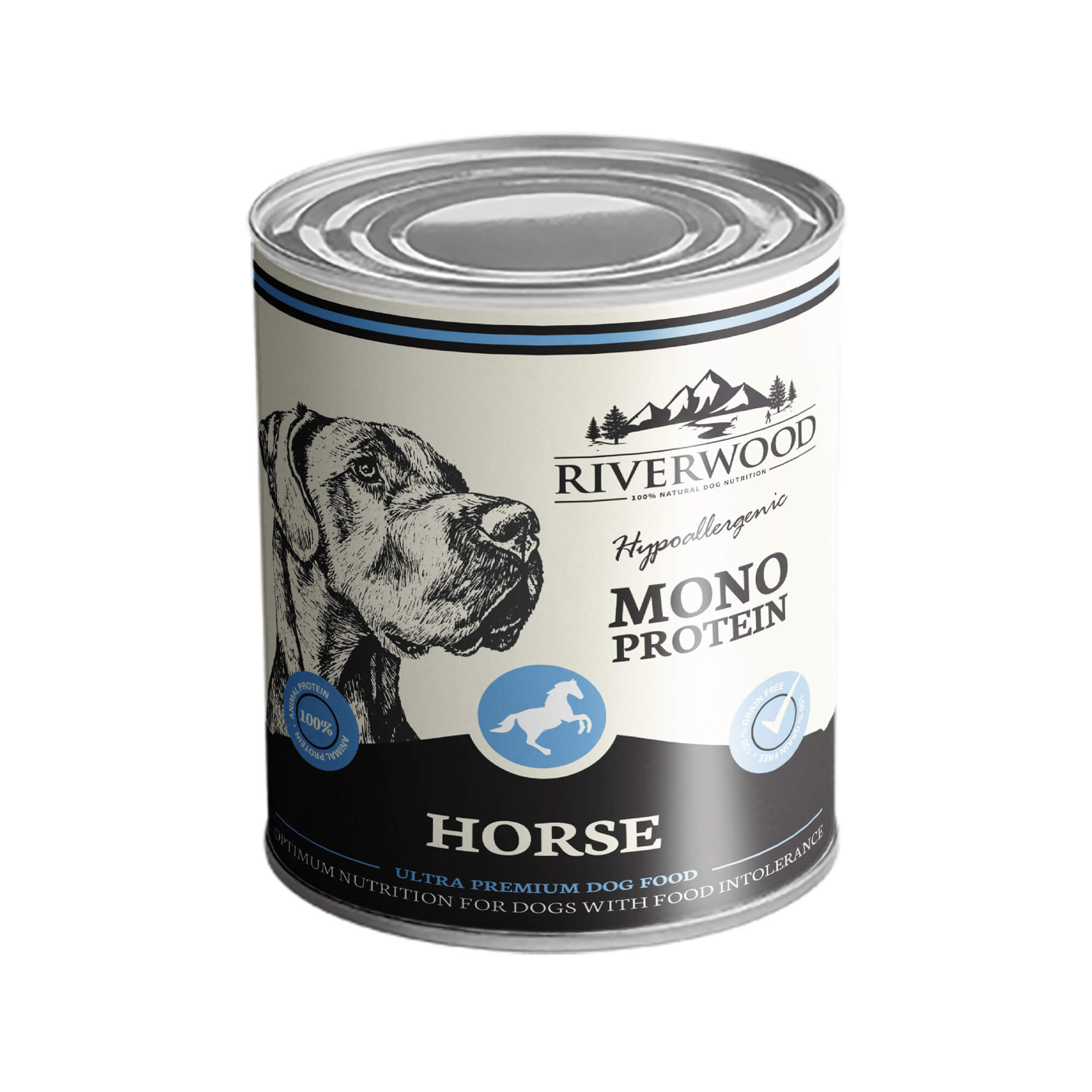 Riverwood Mono Proteïne Hondenvoer - Blik