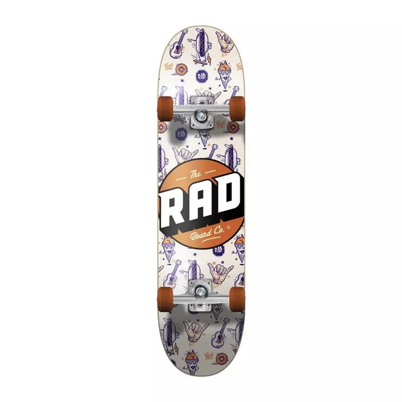 Skate RAD Logo Progressive Wallpaper 7.75