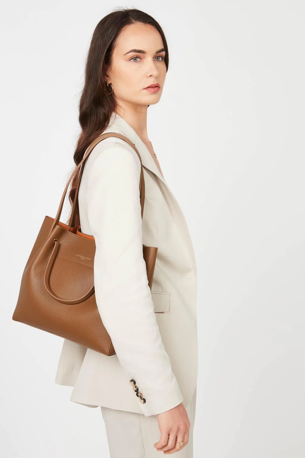 Foulonné Double-Sac cabas épaule