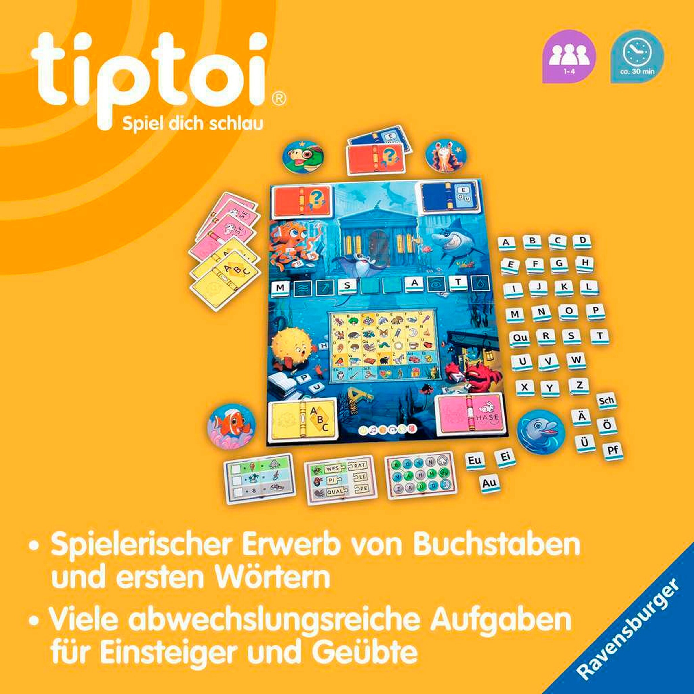 Ravensburger - TIPTOI Tief im Wörter-Meer