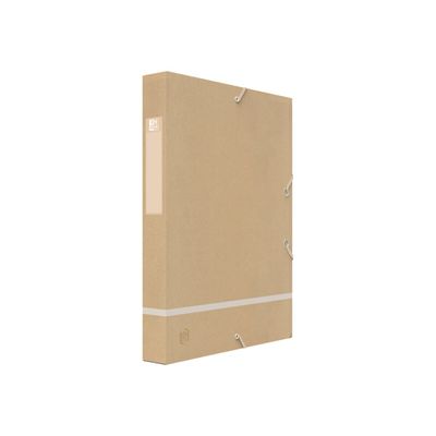 Oxford Touareg - Boîte de classement kraft - dos 40 mm - disponible dans différentes couleurs