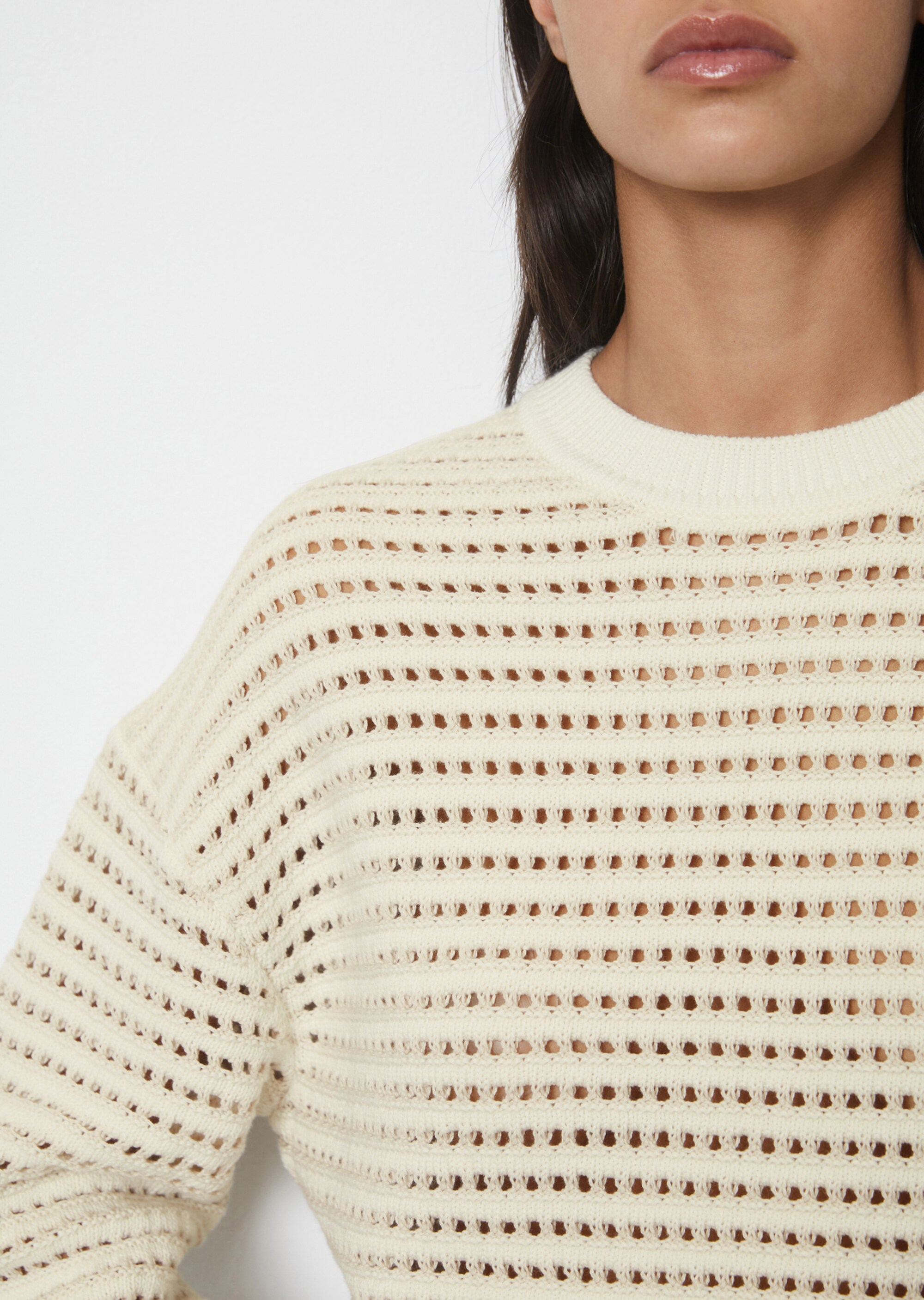 DfC Pullover relaxedmit Ajour-Muster