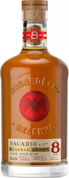 BACARDI 8 YEARS RESERVA OCHO 70CL