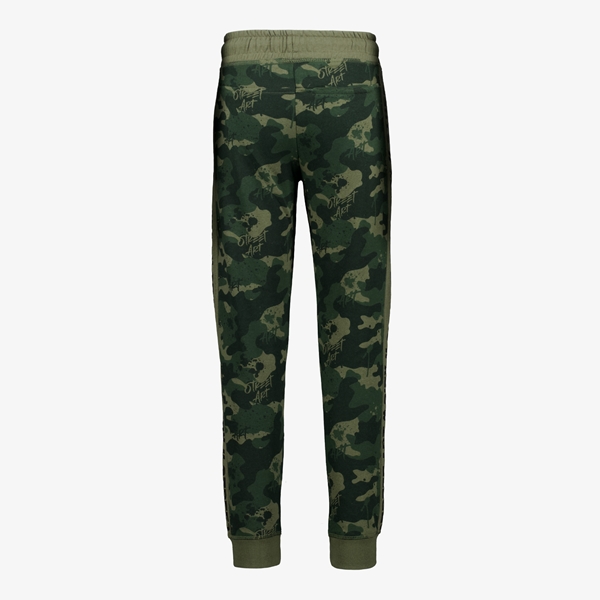 Unsigned jongens joggingbroek met camouflage print