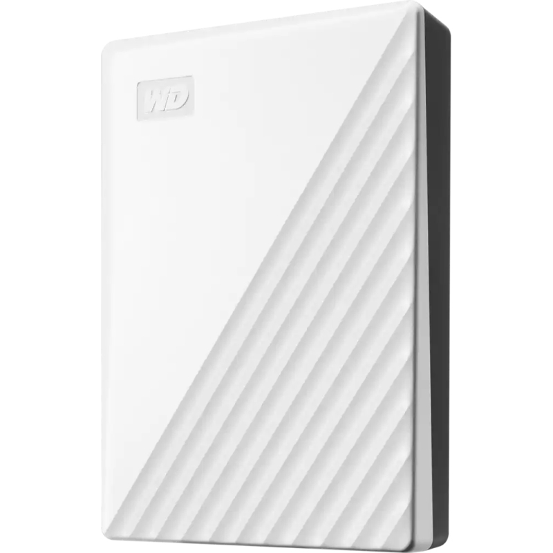 Disque dur externe Wd My Passport 6TB white - Portable Hard Drive with password protection and auto backup software