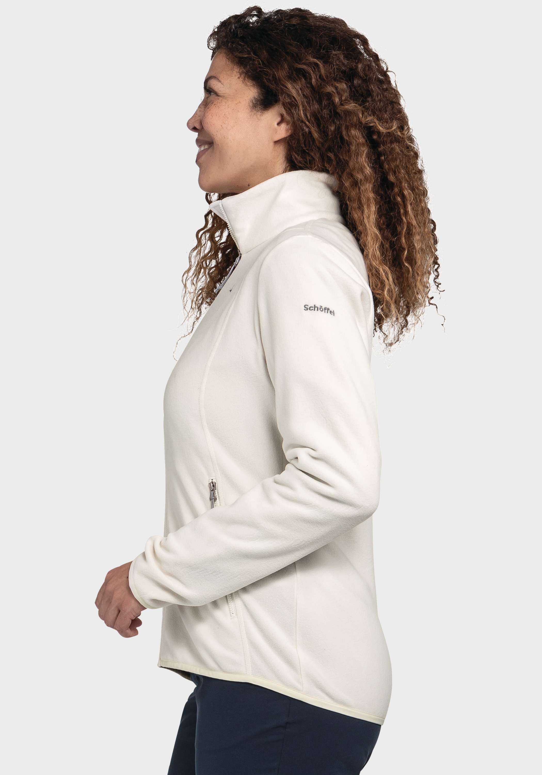 Schöffel Fleecejacke »Hiking Fleece Jk Style Ash WMS« ohne Kapuze