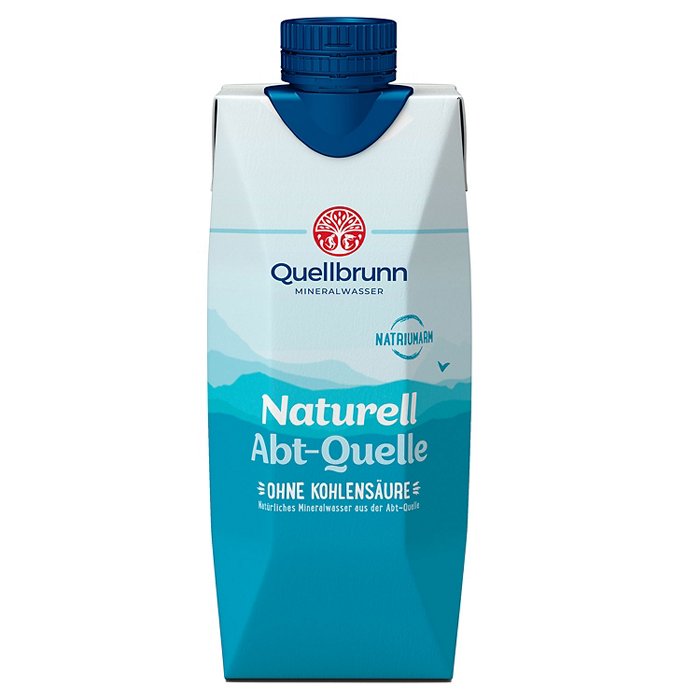 QUELLBRUNN Mineralwasser naturell 0,5 l
