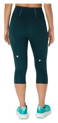 Collant 3/4 Asics Road High Waist Vert Femme