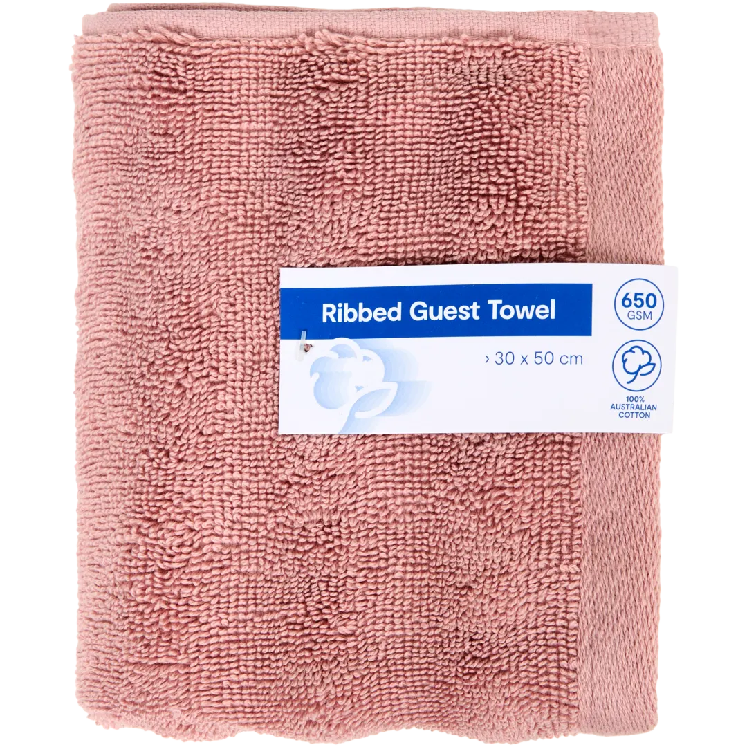 Gastendoek Rib 30 x 50 cm | diverse kleuren