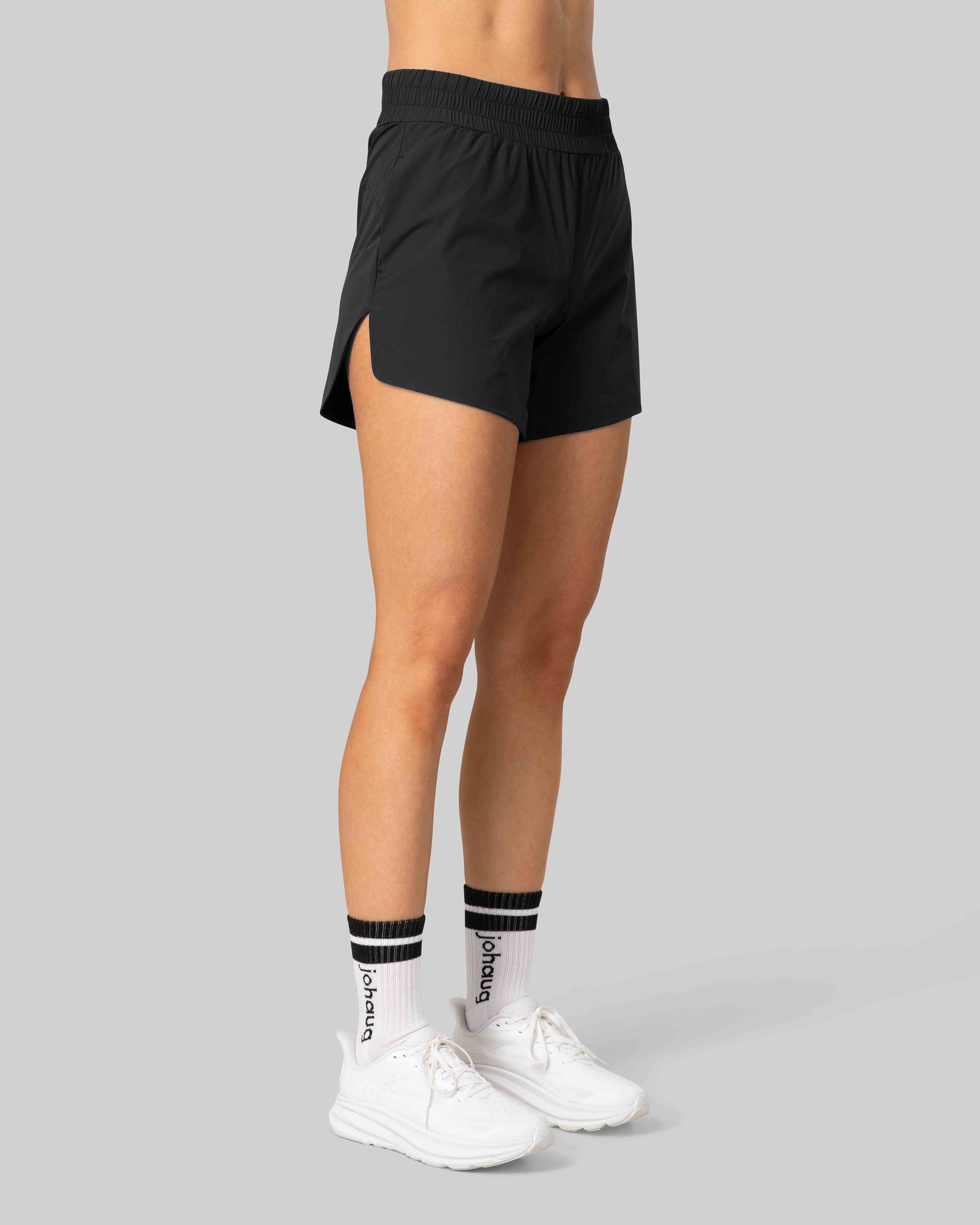 Advance Lightweight Running Shorts Dame Black
