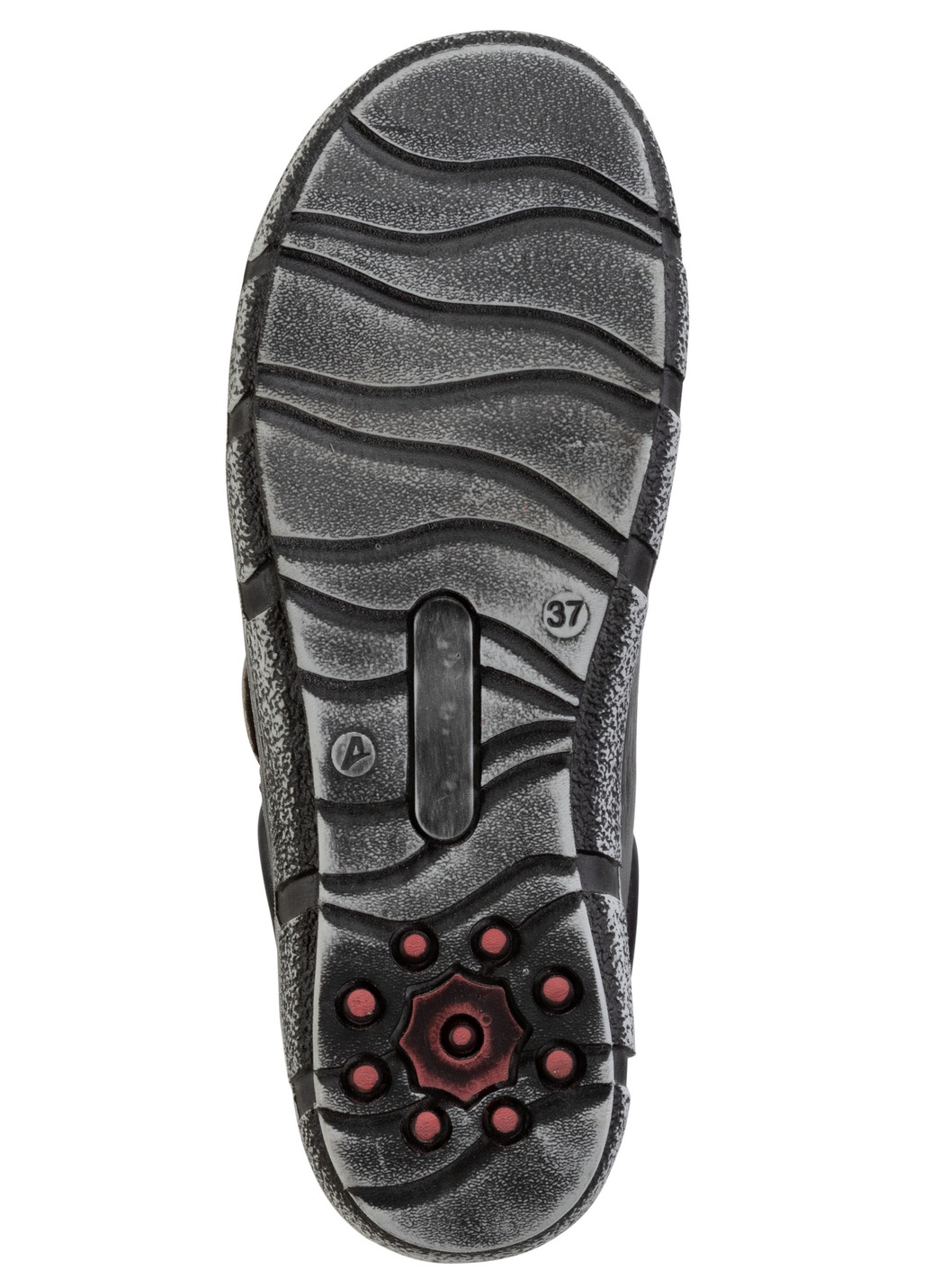 Gemini Schnürschuh mit Lederapplikation und Ziersteppung