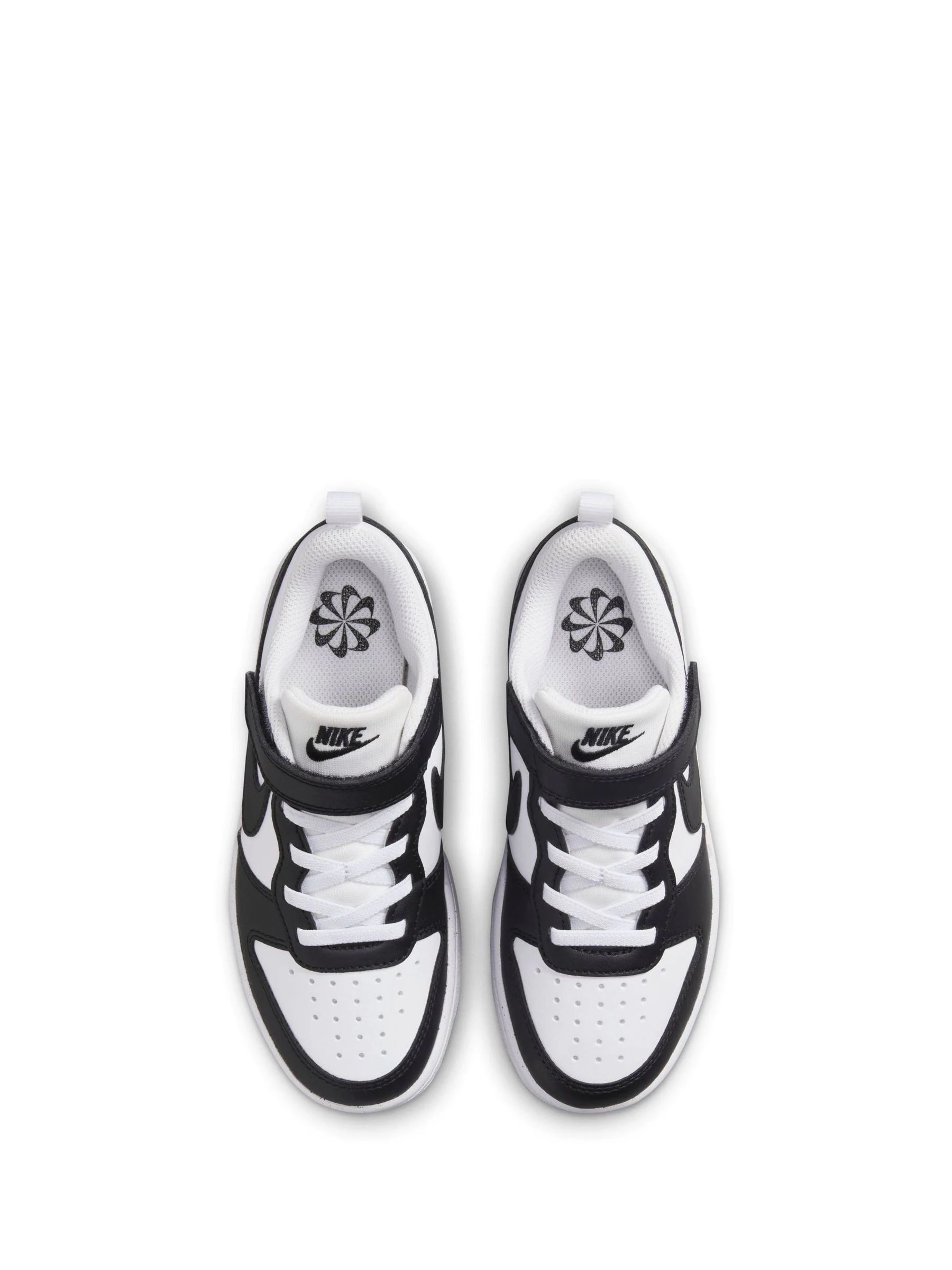 Zwart/wit - Nike - Lage Junior Court Borough Recraft sneakers