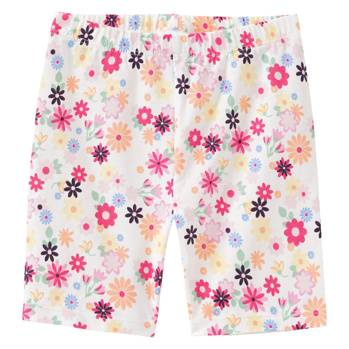 Topomini Baby Radler mit Blümchen-Print weiss / bunt