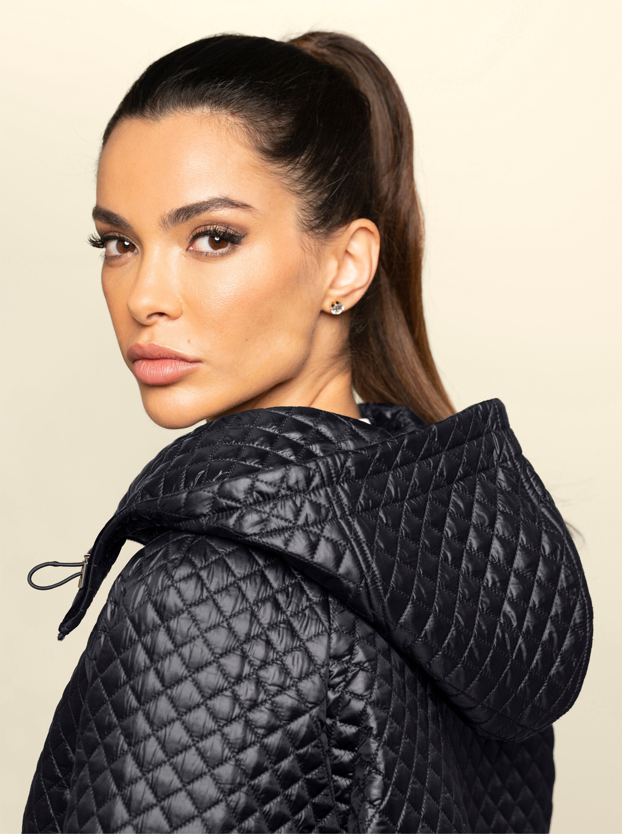 heine Steppjacke in schwarz