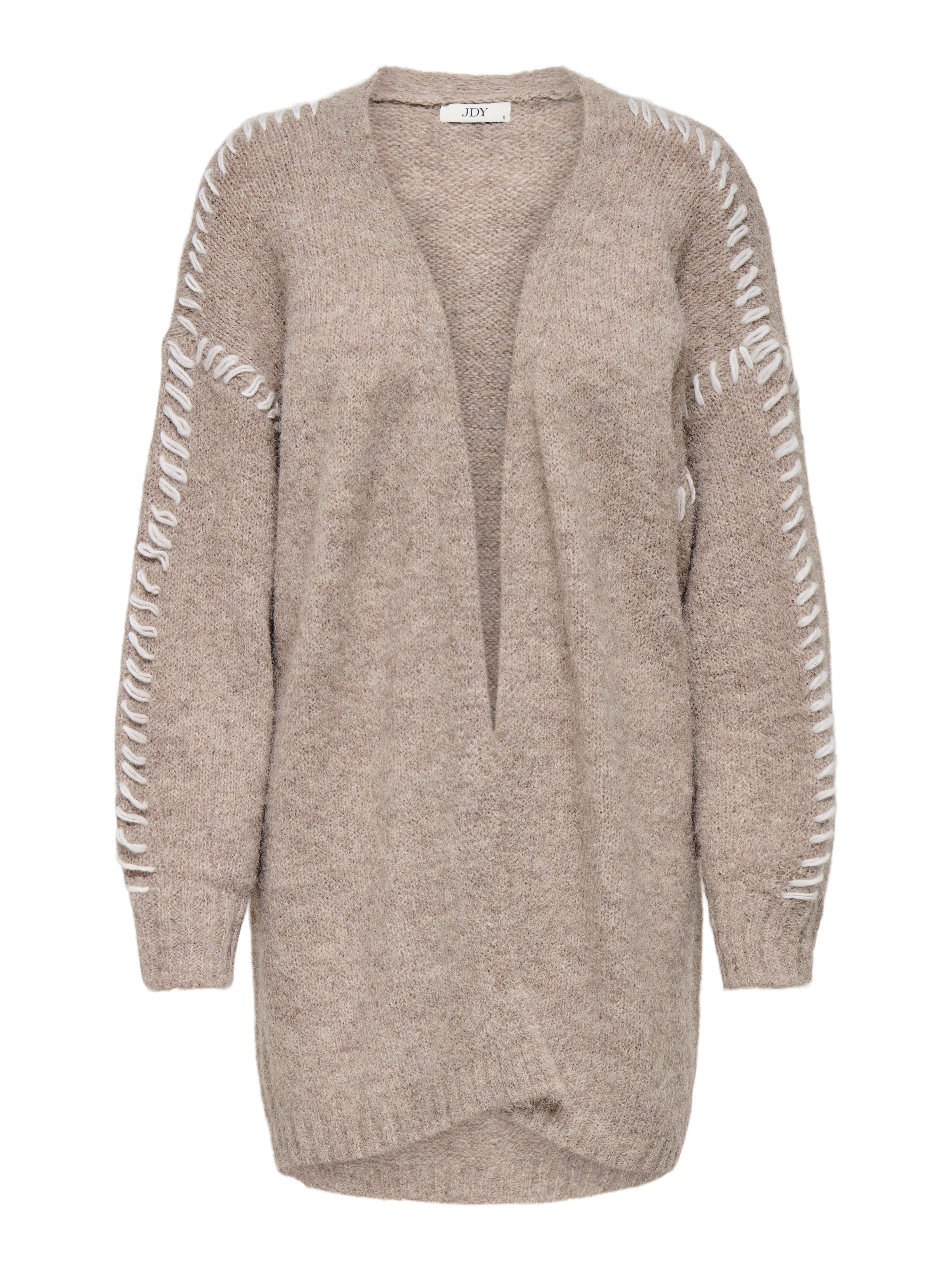 JDYZOEY Strickjacke Chateau Gray