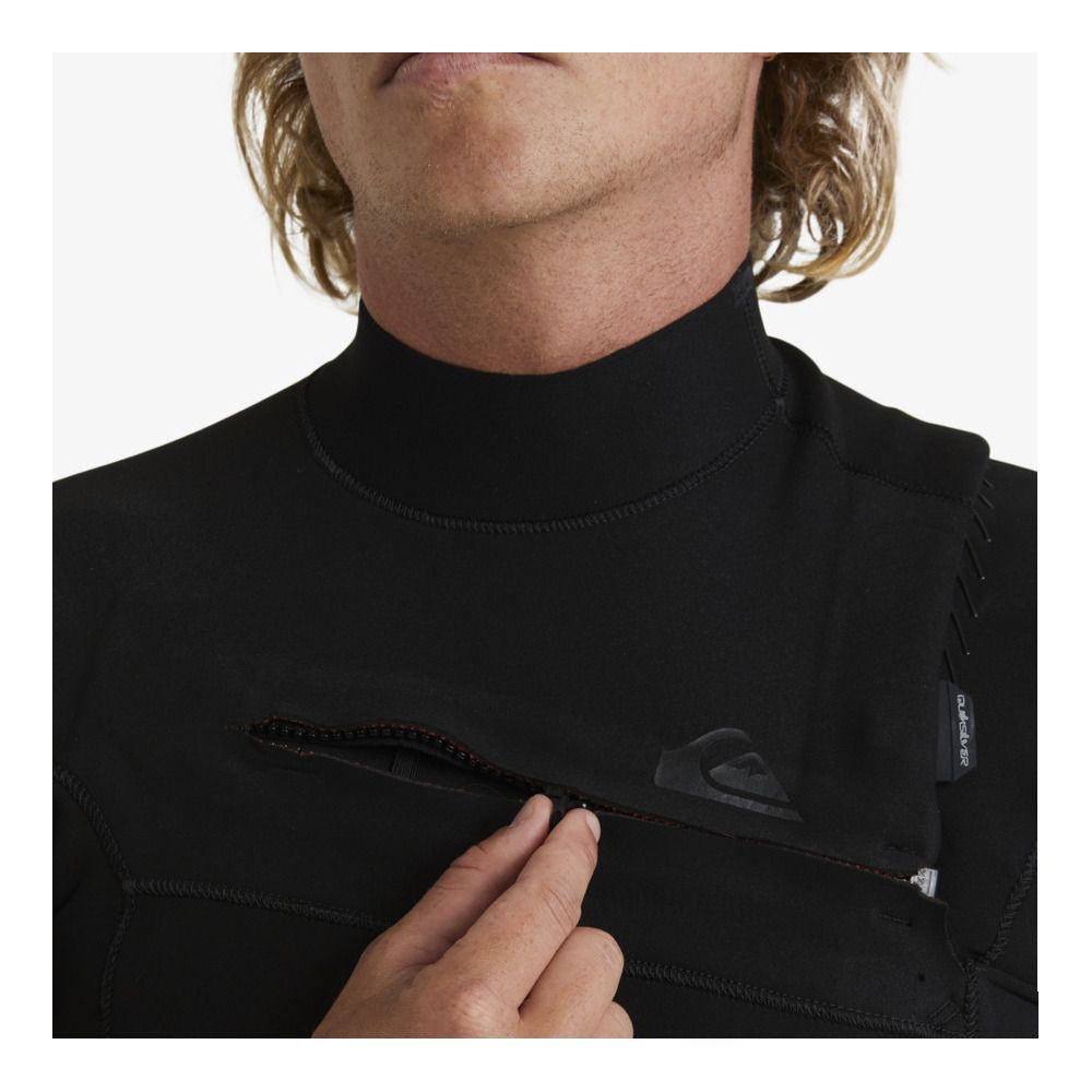 Quiksilver HIGHLINE CZ - Combinaison intégrale 4/3 mm Homme black