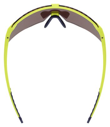 Lunettes Uvex Pace Stage CV Jaune/Verres Bleu Miroir