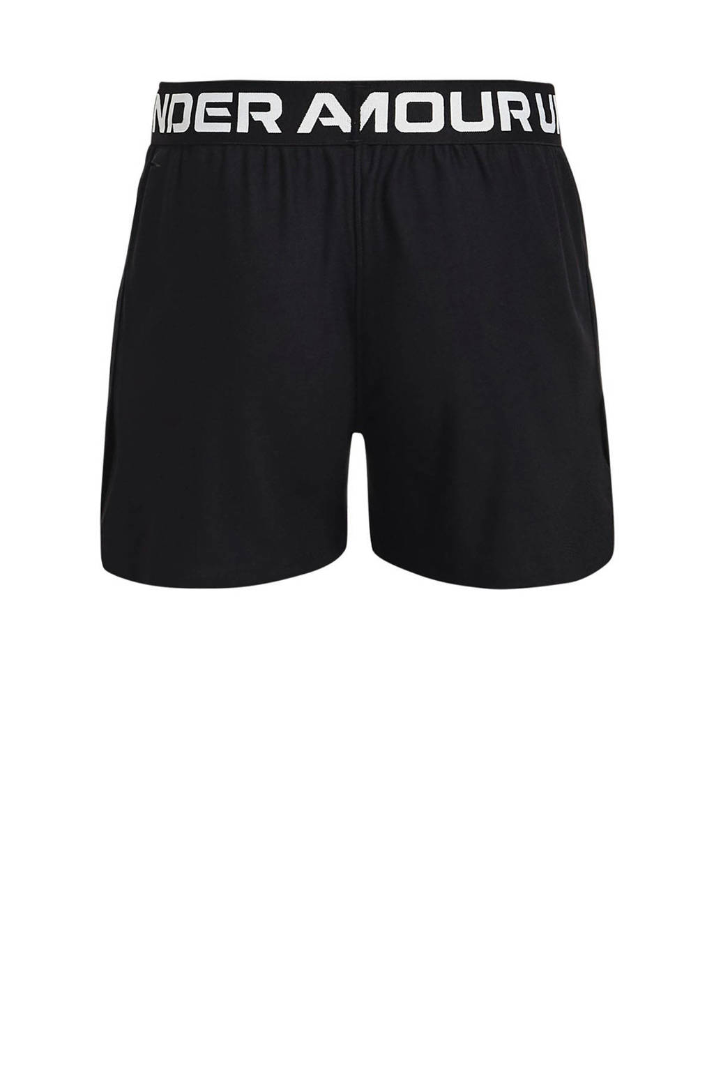 Under Armour sportshort zwart/wit