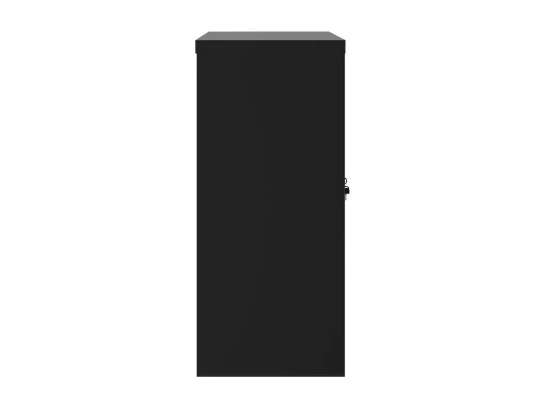 Classeur noir 90x40x90 cm acier