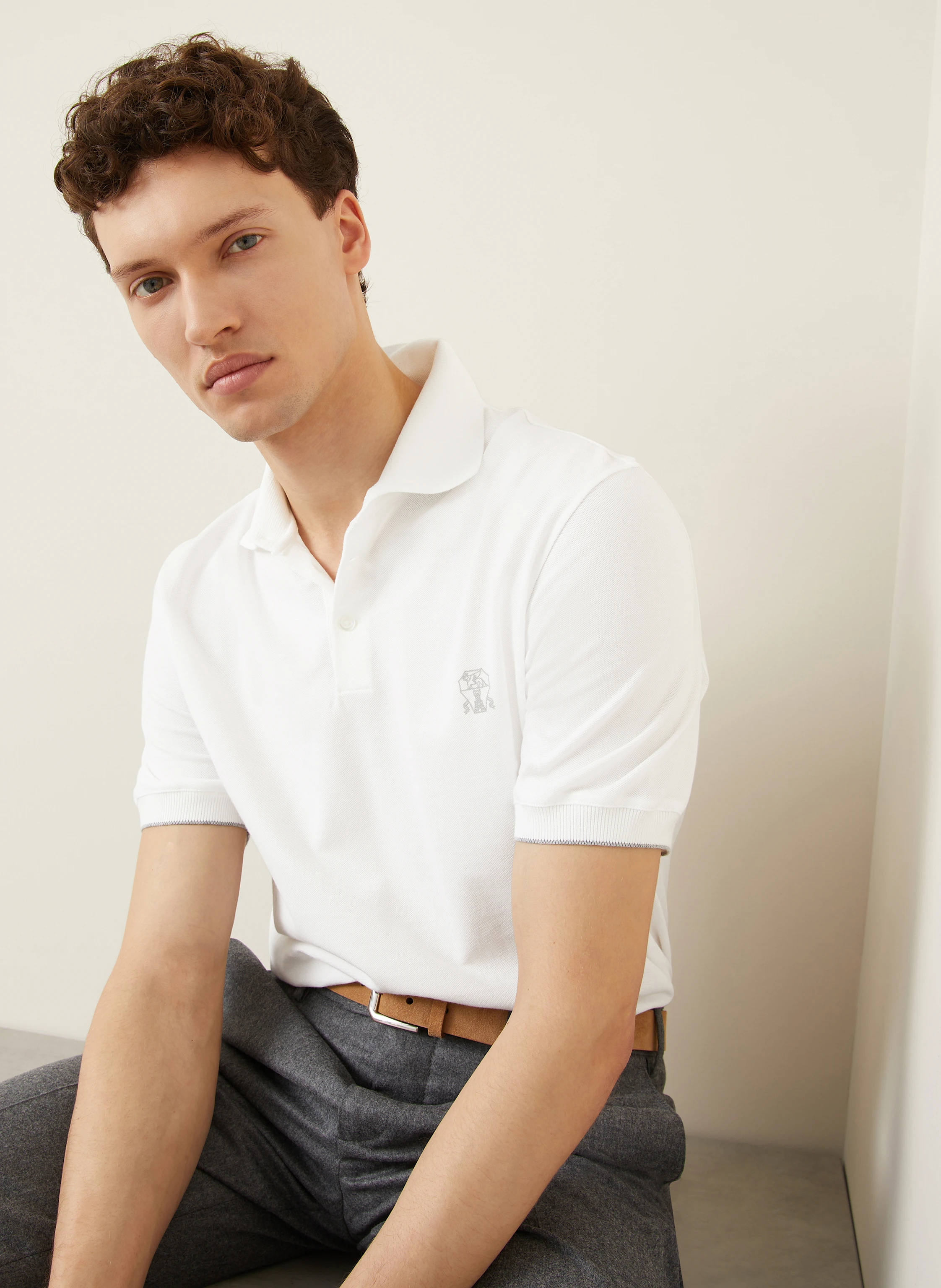 BRUNELLO CUCINELLI Piqué-Poloshirt