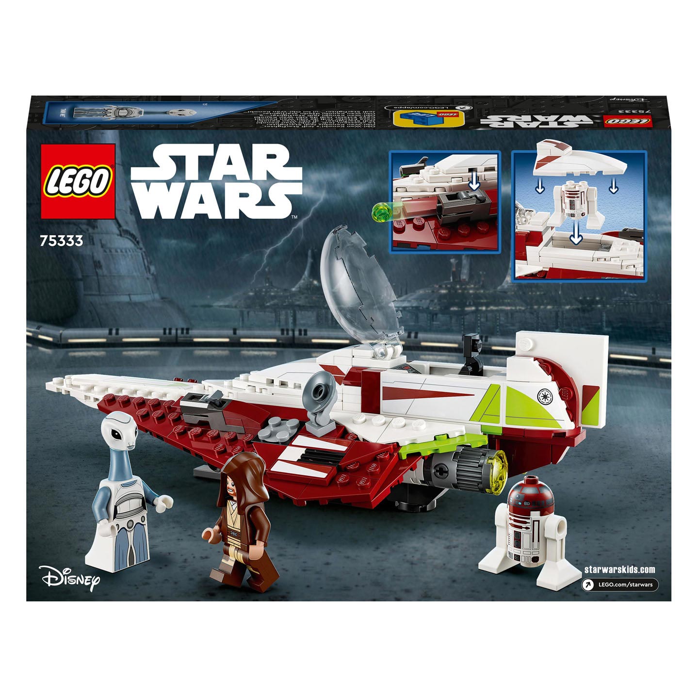 LEGO Star Wars 75333 De Jedi Starfighter Obi-Wan Kenobi