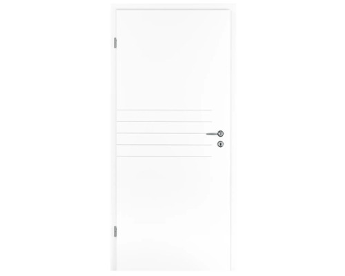 Pertura binnendeur Perla 06 wit gelakt (vergelijkbaar met RAL 9010) 86.0x198.5 links