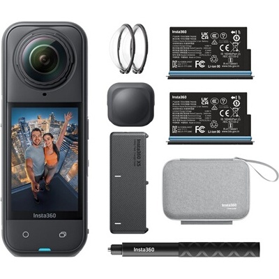 Caméscope Insta360 Pack X5 Essentiel Noir