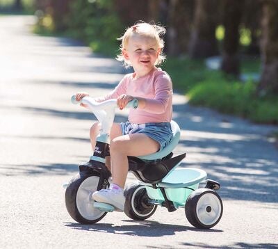 Smoby Trehjulsykkel Baby Driver Plus, Blå