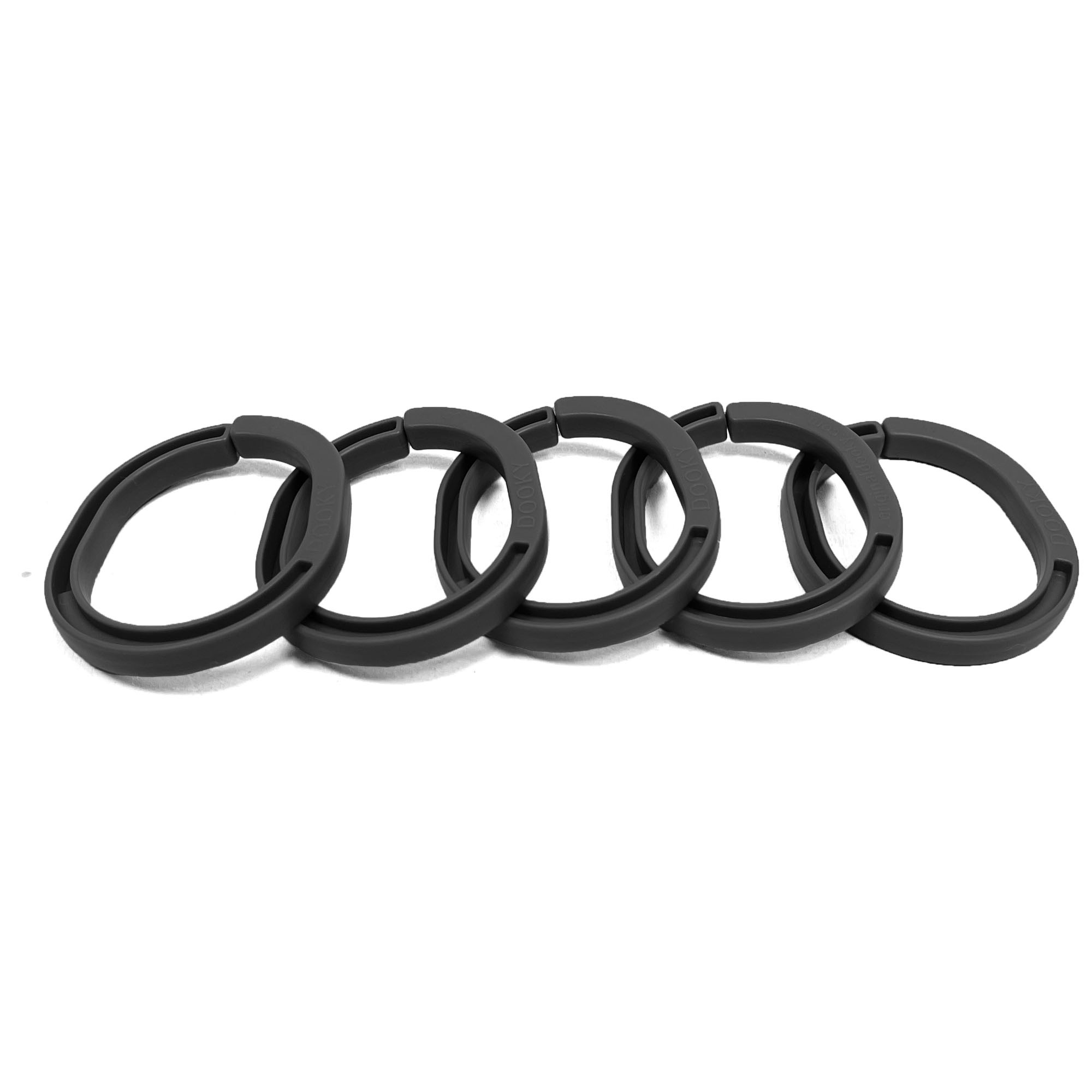 Dooky connect rings Black