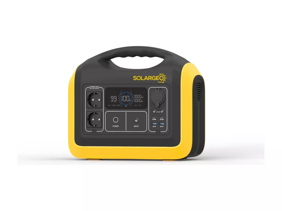 Batterie électrique portable - Capacité 992 Wh - 1200 W - ELECFULL