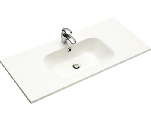 Pelipal Quickset 923 wastafelmeubel, 101 x 46 cm, glanzend wit, 980.761108