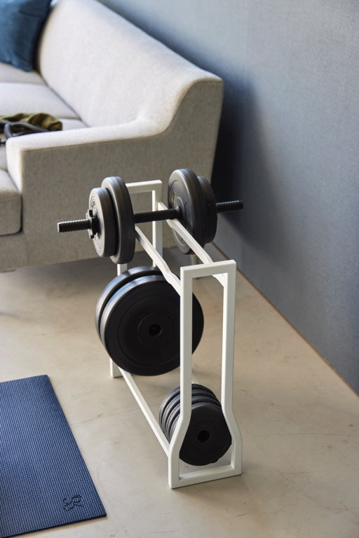 Yamazaki Halter | Dumbbell Rek - Tower - Wit