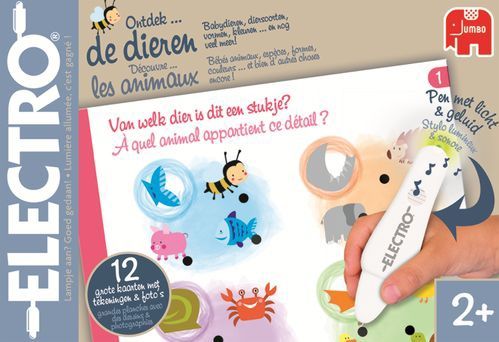 Jumbo - Electro Wonderpen - Bordspel - Ontdek de Dieren - Leersysteem