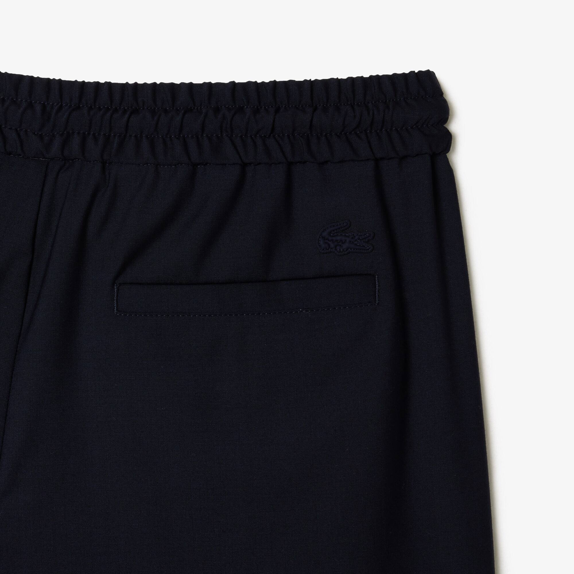 Drapierte Woll-Hose Hosen & Shorts - Blau - Lacoste - Damen