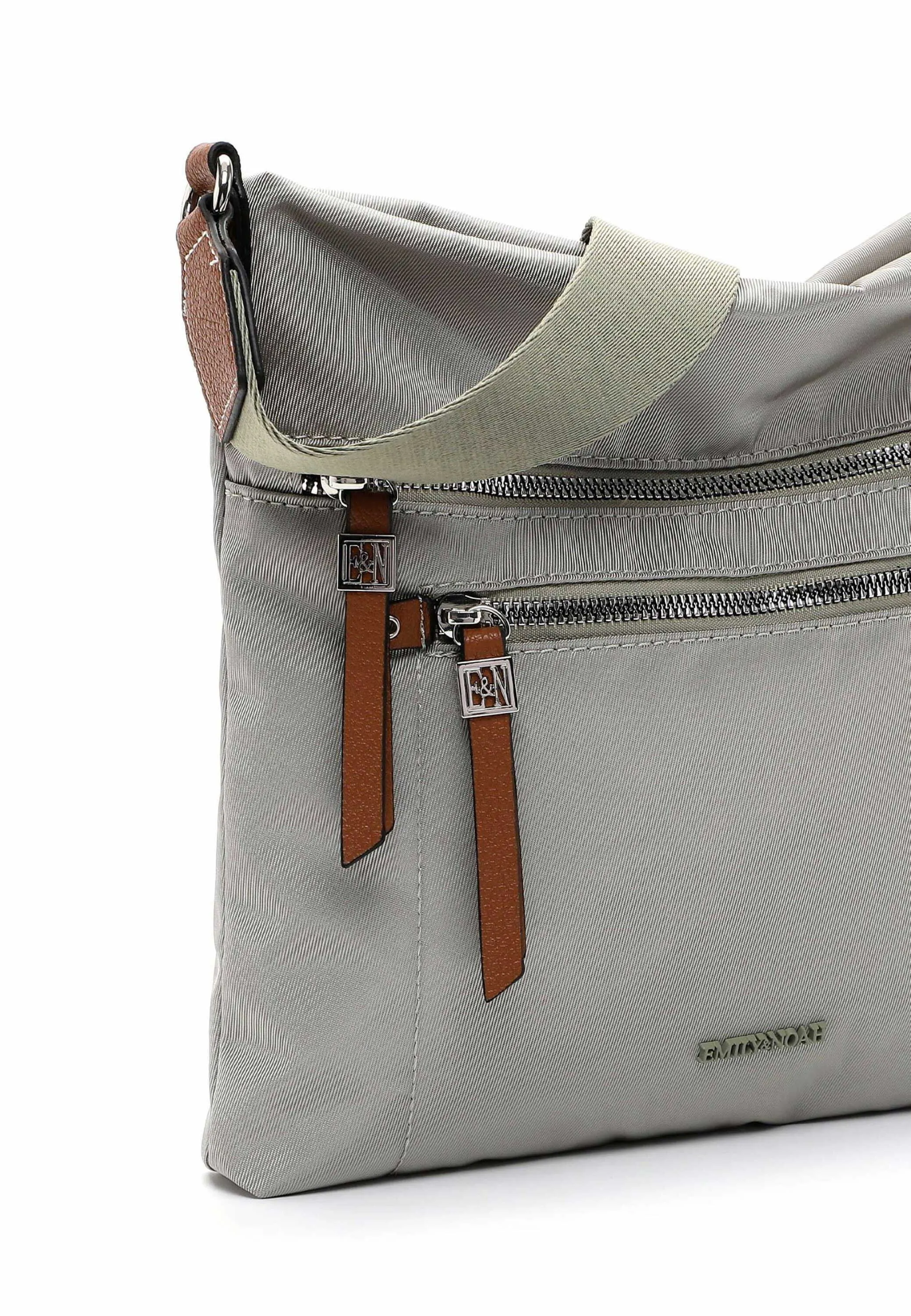 EMILY & NOAH Umhängetasche Khaki Textil