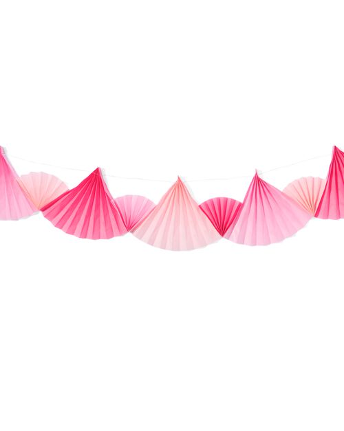 guirlande papier éventails 6m