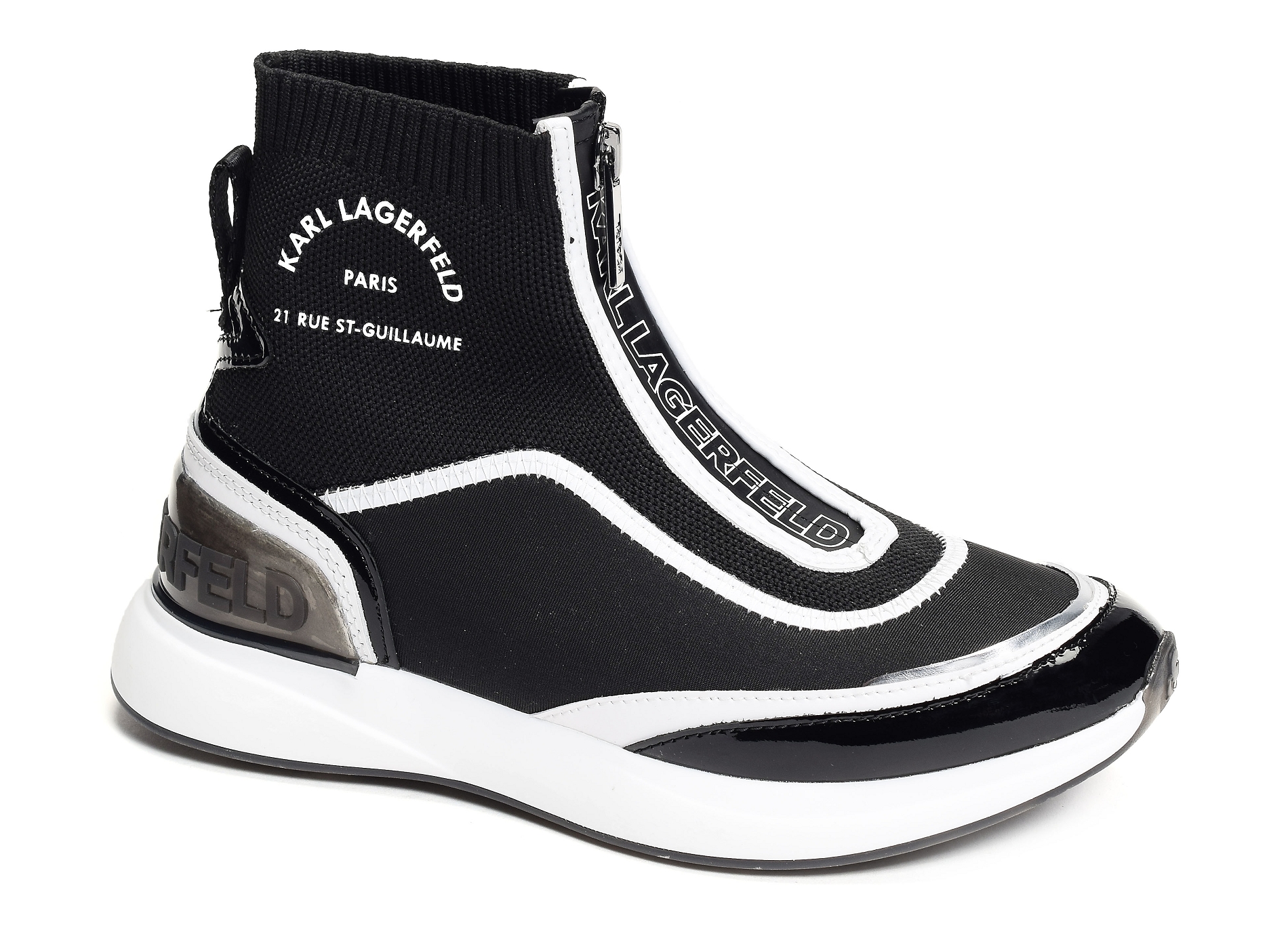 Finesse zip boot noir