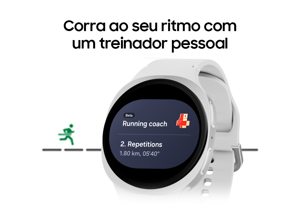 SMARTWATCH SAMSUNG WATCH8 LTE 44MM PRATEADO
